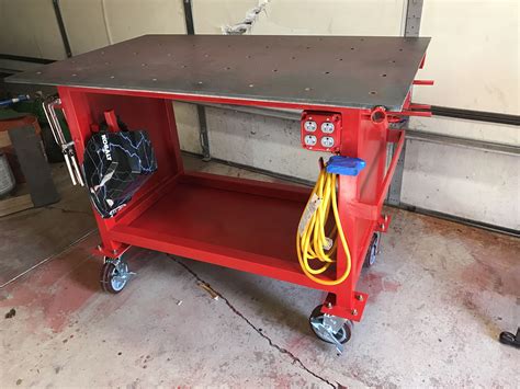 Homemade Welding Fixture Table Workbench Built From S - vrogue.co