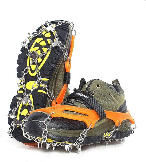 Hiking Unigear Ice Cleats Snow Traction Cleats Crampons for Shoes and ...