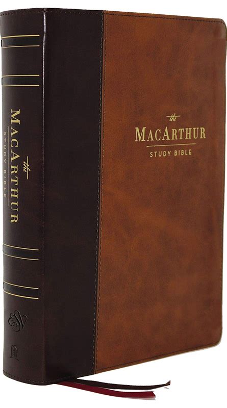 The MacArthur Study Bible, 2nd Edition, ESV - Thomas Nelson Bibles