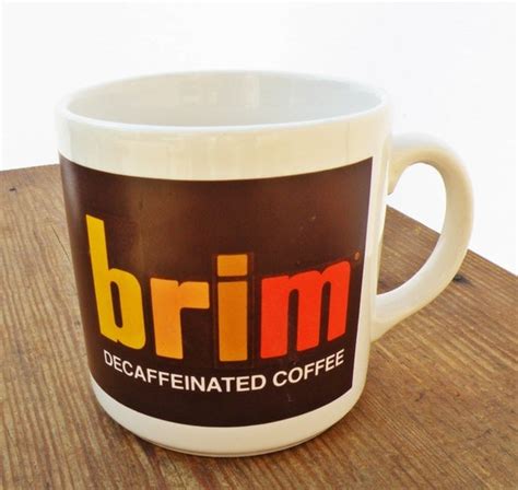 Brim Vintage Coffee Cup Coffee Mug Retro Kitchen Decor