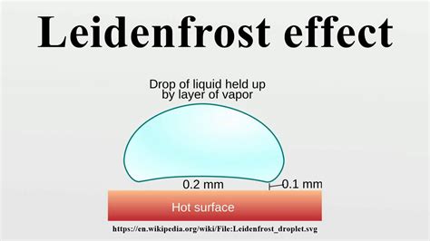 Leidenfrost effect - YouTube