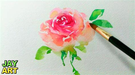 Watercolor Rose Paintings