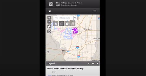 Illinois Department Of Transportation Road Conditions Map - Transport Informations Lane