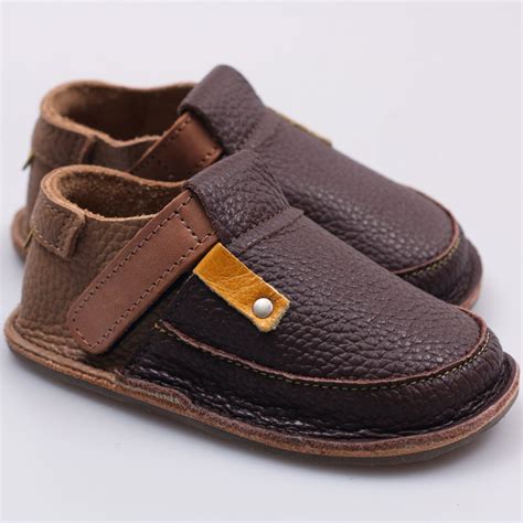 Barefoot kids shoes - Classic Coffee