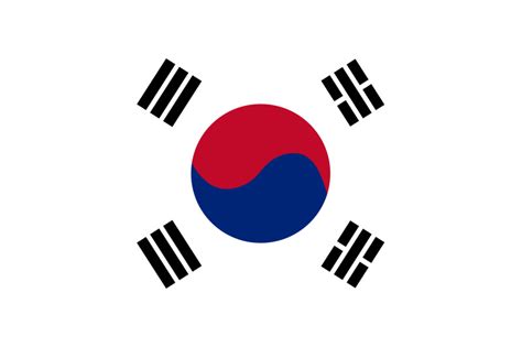 South Korean flag By Marco Livolsi | TheHungryJPEG