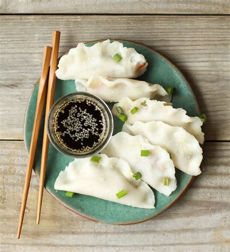 Vegan Dumplings with Easy Gluten-Free Wonton Wrappers {oil-free}