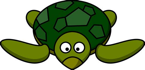 Clipart - Cartoon turtle