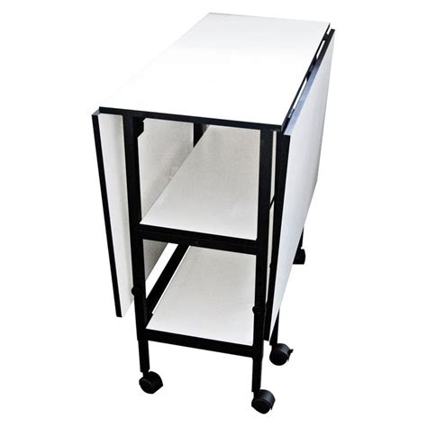 Sullivans Home Hobby Adjustable Height Foldable Table for Sewing and Crafts - Walmart.com ...
