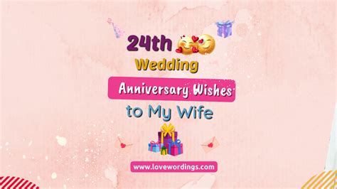 Best Happy 24th Wedding Anniversary Wishes For Wife [2023]