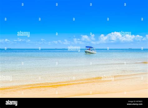 Beautiful and Pristine Portuguese Island beach with turquoise water ...