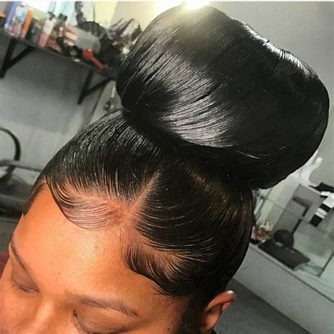 Ponytail Hairstyles Edges : Pin on peinados : See more ideas about ...