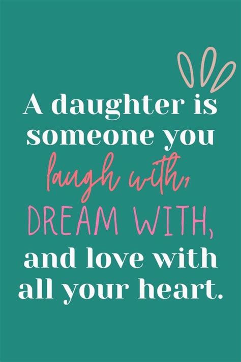 20 National Daughters Day Quotes + Poems - Darling Quote | National ...