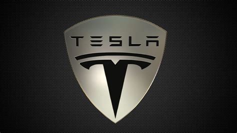 tesla logo 2 3D model | CGTrader