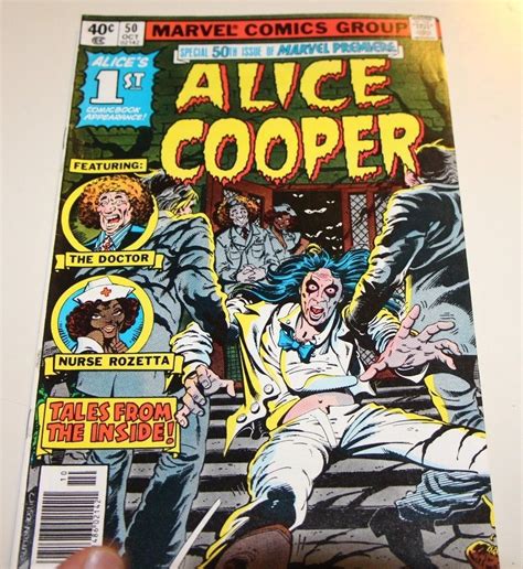 Alice Cooper Comic Vintage Comic Books, Vintage Comics, Glam Metal, Alice Cooper, Star Lord ...