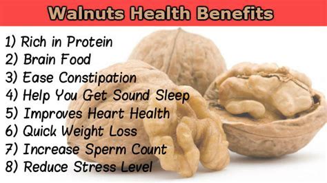 Health Benefits of Walnuts