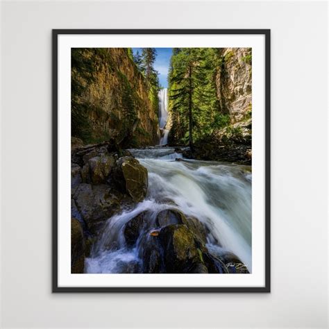 Mystic Falls Colorado Waterfall Photo Telluride Print - Etsy