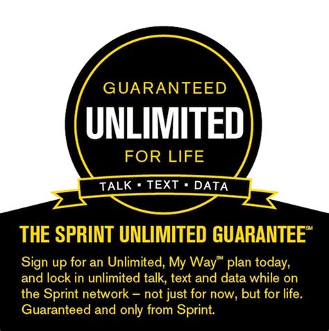 Sprint introduces new unlimited plans with lifetime guarantee