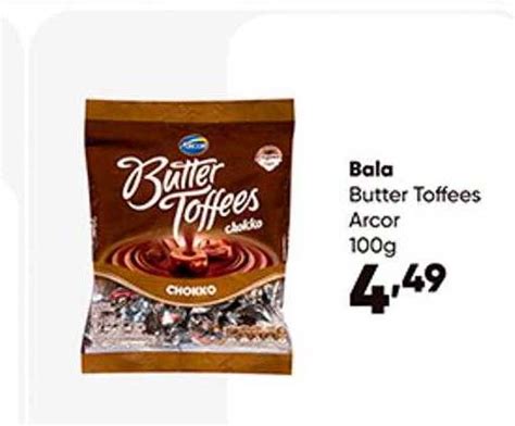 Oferta Bala Butter Toffees Arcor na Zaffari - Ofertasy.com.br