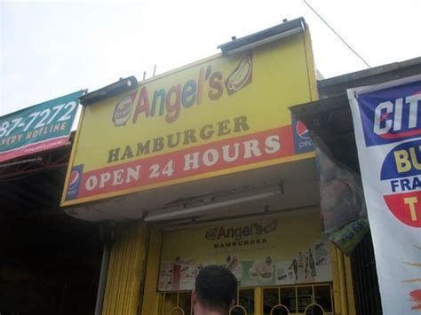 Menu at Angels Burger fast food, Parañaque, Doña Soledad Ave. Better Living Subdivision