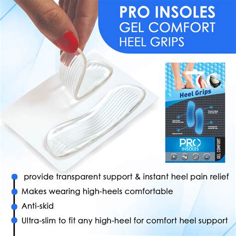 Pro Premium Gel Heel Pads I Gel Soles