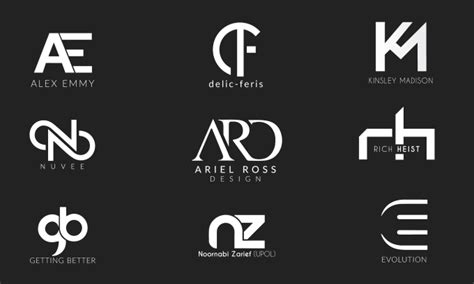 Create professional initial letters,sleek monogram logo by Onety_one | Fiverr