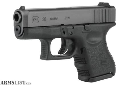 ARMSLIST - For Sale: NEW GLOCK 26 GEN 3 BABY GLOCK 9MM+2-10 RD MAGS/$15 SHIP