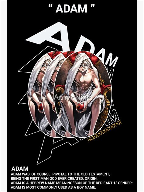 "Adam Record Of Ragnarok" Sticker for Sale by AnimeNinja | Redbubble