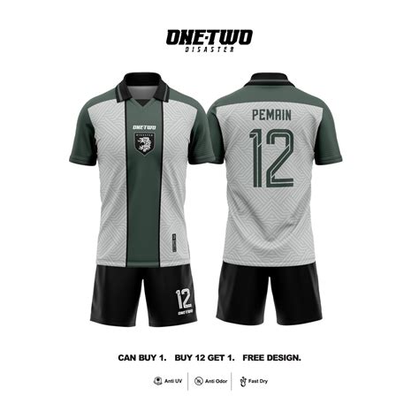 Jual Onetwo Disaster - Jersey Futsal/Bola Desain Casual Streetwear Full ...