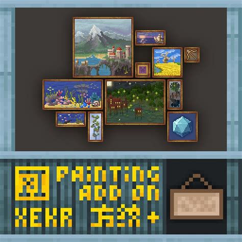 xksp alt paintings Minecraft Texture Pack