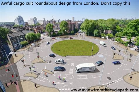 A view from the cycle path: The Slow-Turbo Roundabout. A promising new Dutch roundabout design ...