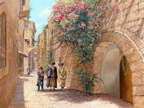 Old streets of Jerusalem - Alex Levin