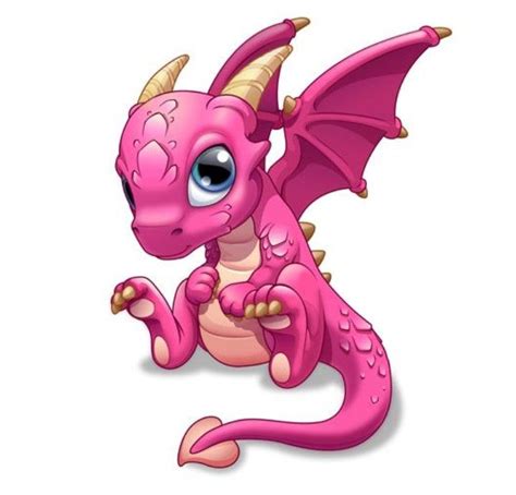 Really Cute Adorable Cute Baby Dragon Drawings - pic-insider