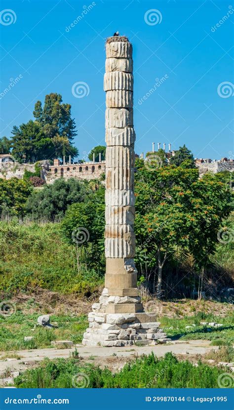 Ancient Wonder of the World Temple of Artemis Ruins in the Ancient ...