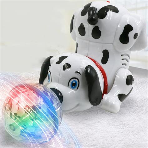 Electric Toy Dog Electronic Music Light Pet Intelligence Walk Dance ...