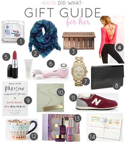 GIFT GUIDE FOR HER - Katie Did What