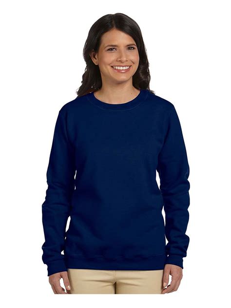 Gildan Women's Heavy Blend Fleece Crewneck Sweatshirt, Style G180FL - Walmart.com