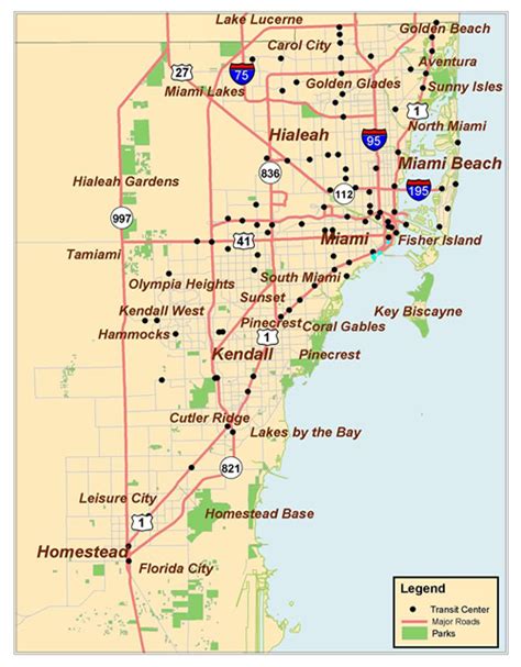 Intermodal Terminal Map