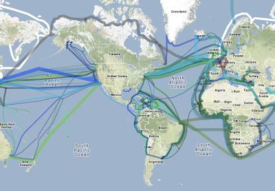 Map Of Fiber Optic Lines