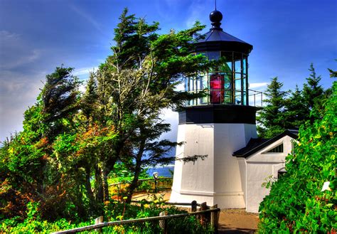 Oregon Coast - Cape Meares Lighthouse - The Little Iron Giant ...