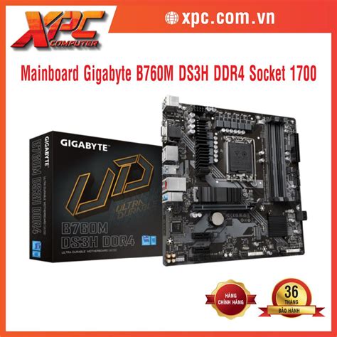 Mainboard Gigabyte B760M DS3H DDR4