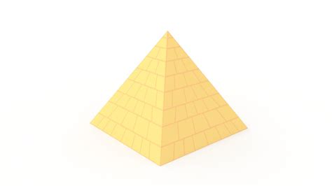 Pyramid 3D model - TurboSquid 1442974