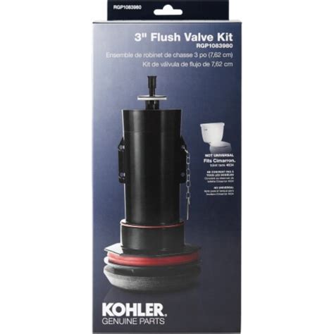 Kohler 3 In. Toilet Canister Flush Valve Repair Kit for Cimarron K-4634 ...