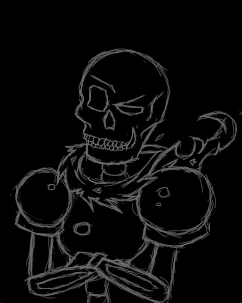 Papyrus - Sketch by ArtBasement on DeviantArt