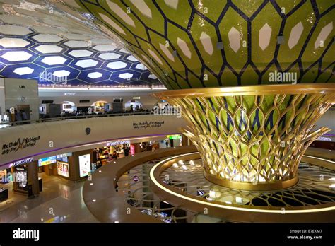 Terminal 1 at Abu Dhabi International Airport, Abu Dhabi, United Arab Emirates Stock Photo - Alamy