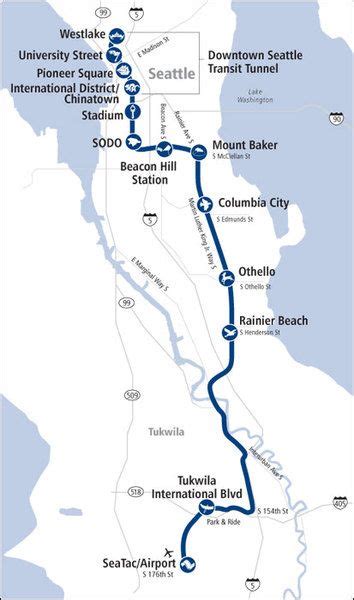 Link Light Rail - Getting Around | Seattle vacation, Seattle travel, Light rail