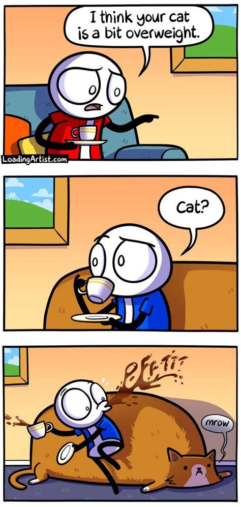 Funny Cat Comic Strip