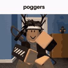 Roblox Poggers GIF - Roblox Poggers Pog - Discover & Share GIFs