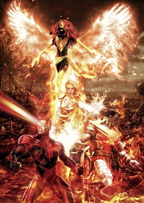 X-men - The Phoenix Force by tomzj1 on DeviantArt