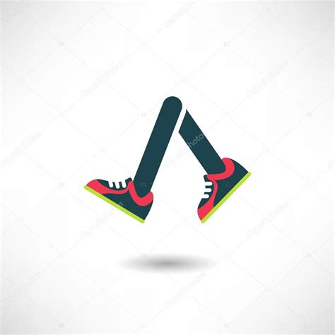 Walking Feet icon Stock Vector Image by ©Alexandrovskyi #69637539