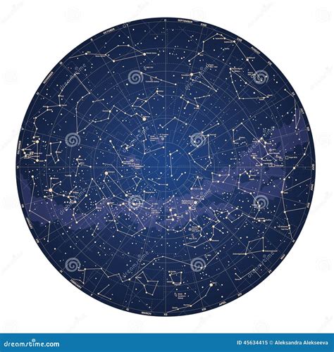 Southern Hemisphere Star Map